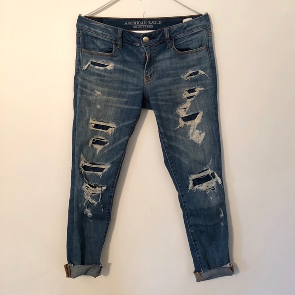 American Eagle Outfitters Denim - Distressed skinny jeans
